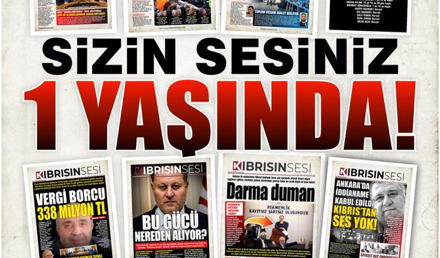 SİZİN SESİNİZ 1 YAŞINDA!