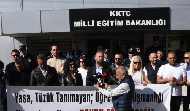 KTÖS ve KTOEÖS, bugün Eğitim Bakanlığı önünde eylem gerçekleştirecek!