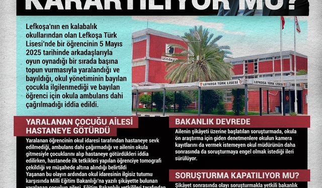 SORUŞTURMA KARARTILIYOR MU?