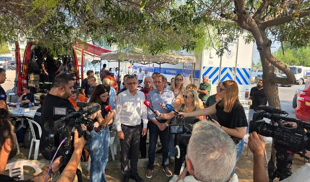 Erhürman, Limasol’da konuştu:  "Şimdi dayanışma zamanıdır, yardıma hazırız"