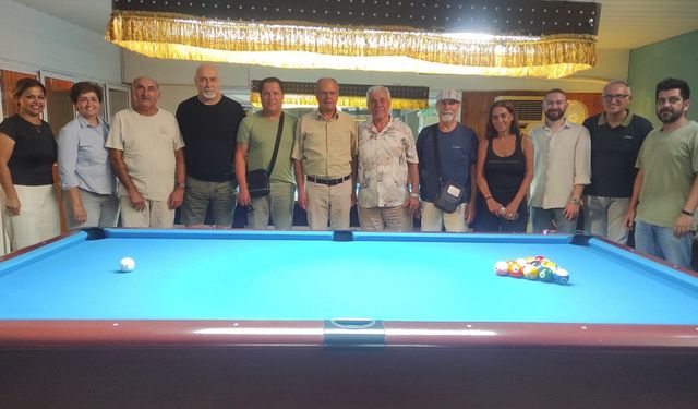CTP Spor Komitesi, Kuzey Kıbrıs Bilardo Federasyonu’nu ziyaret etti