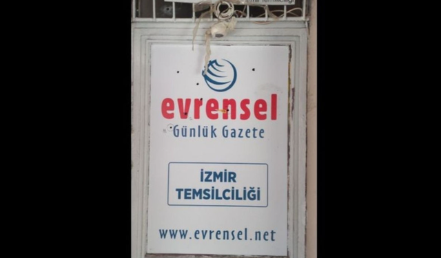 Evrensel'in İzmir bürosuna silahlı saldırı