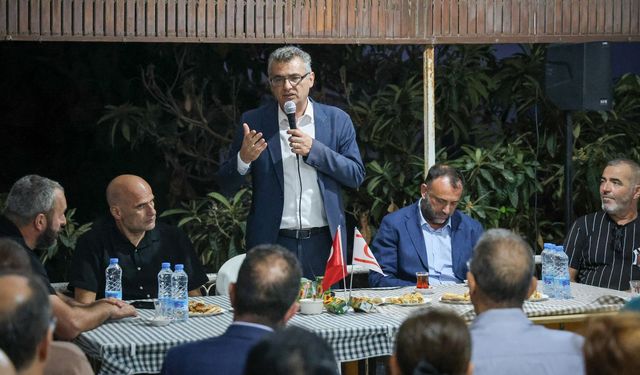 Tufan Erhürman Kaplıca’da bölge halkıyla buluştu
