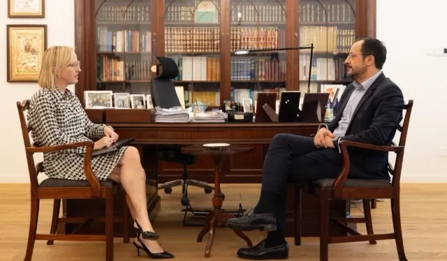 Hristodulidis, ABD Büyükelçisi Davis ile görüştü: Kıbrıs sorunu ve ikili ilişkiler ele alındı