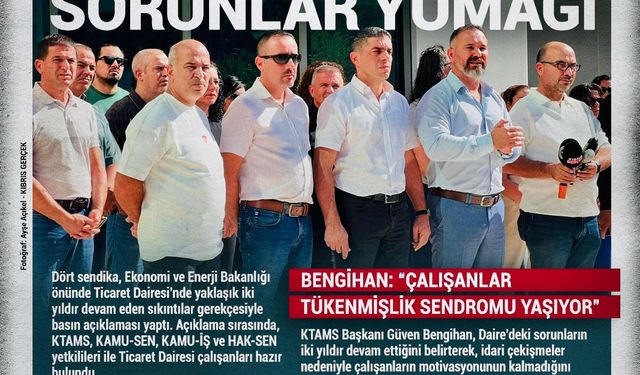 Ticaret Dairesi Sorunlar Yumağı...