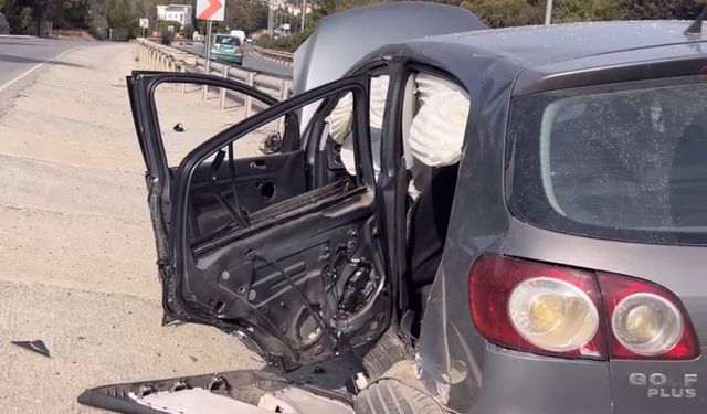 Trafik kazasında 27 yaşındaki Bağcı ağır yaralandı