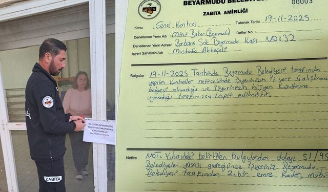 Mini Bakery İşletmesi Mevzuata Aykırılıklar Nedeniyle Mühürlendi