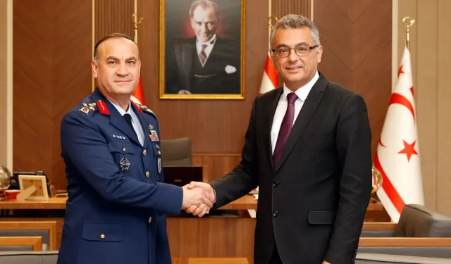 Cumhurbaşkanı Erhürman, Dalkıran'ı kabul etti