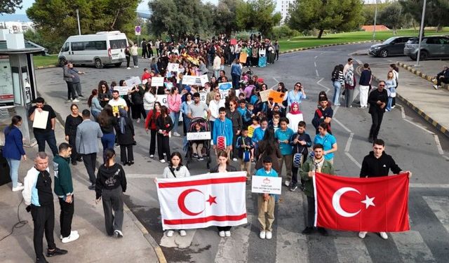Lefke Belediyesi’nden 3 Aralık Dünya Engelliler Günü için farkındalık yürüyüşü