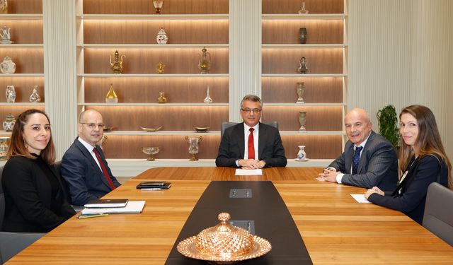 Cumhurbaşkanı Erhürman, İsviçre Büyükelçisiyle görüştü