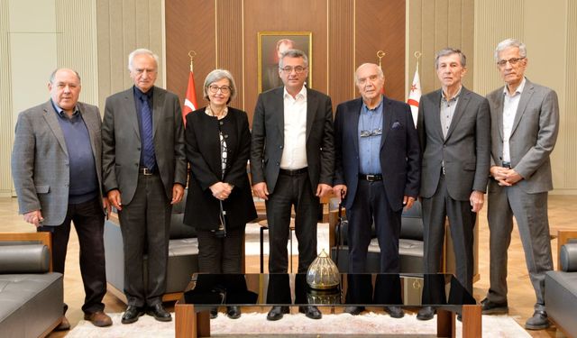 Cumhurbaşkanı Tufan Erhürman, Kıbrıs Düşünce Grubu’nu kabul etti
