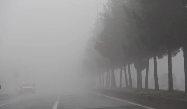 Alevkayası Bölgesi’nde Yoğun Sis Uyarısı