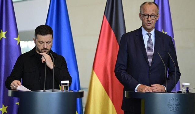 Zelenskiy, Almanya Başbakanı Merz ile ortak basın toplantısında konuştu