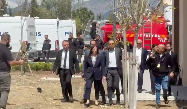 CTP genel başkanı Sıla Usar İncirli eylem alanında sendikalara destek verdi