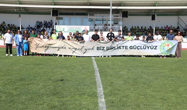 Arkın Başat anısına futbol turnuvası düzenlendi