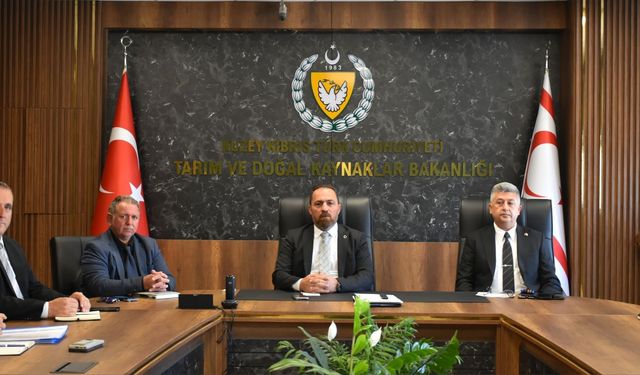 Tarım ve Doğal Kaynaklar Bakanlığı’nda yangın koordinasyon toplantısı yapıldı