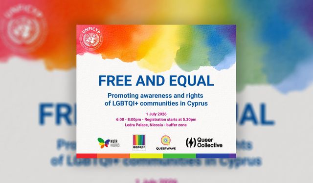 LGBTQI+ hakları için "Özgür ve Eşit" etkinliği çarşamba günü yapılacak