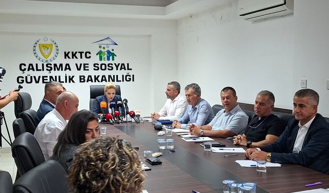 Asgari ücret komisyonu bakanlıkta toplandı