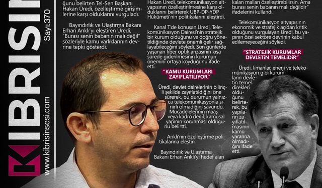 Üredi'den Arıklı'ya: "DAİRE BABANIN MALI DEĞİL!"