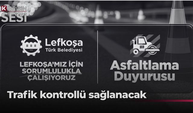 Bedrettin Demirel Caddesi’nde asfaltlama çalışması