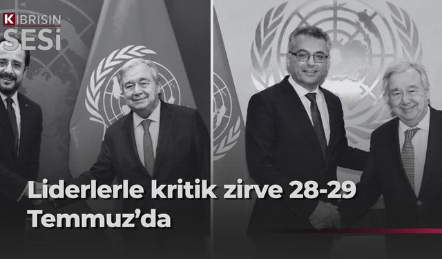 Antonio Guterres’in Kıbrıs temasları netleşti