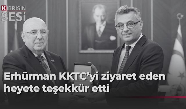 Cumhurbaşkanı Erhürman, Azerbaycan Dostluk Grubu Başkanları ve heyetlerini kabul etti