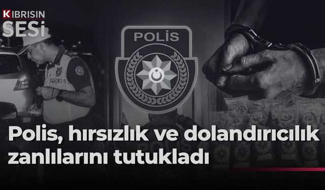 Polis bülteni: Hırsızlık ve dolandırıcılık zanlıları tutuklandı