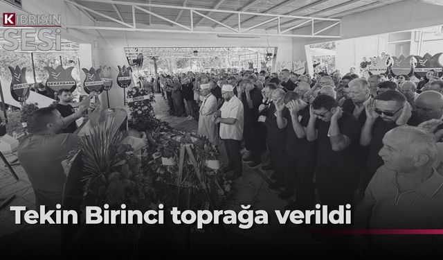 Birinci son yolculuğuna uğurlandı