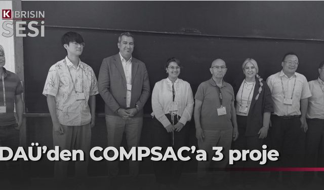 DAÜ COMPSAC'a üç çalışma sundu