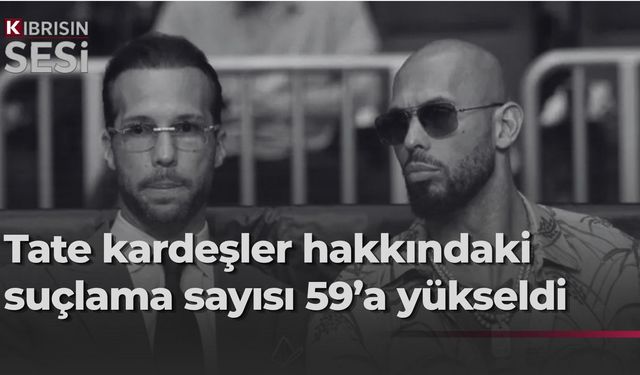 Haklarında onlarca suçlama bulunan Tate kardeşler İngiltere'ye iade için ABD'de mahkemeye çıkarıldı