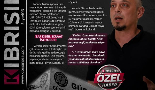 SABIR TÜKENDİ EYLEM KAPIDA!