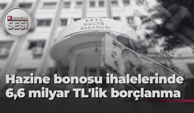 Maliye, hazine bonosu ihaleleriyle yeni borçlanmaya gitti