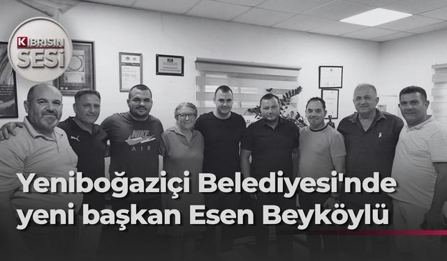Katip Demir'in yerine Esen Beyköylü belediye başkanı oldu