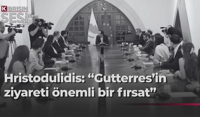 Hristodulidis, Guterres ziyareti öncesi parti liderlerini topluyor