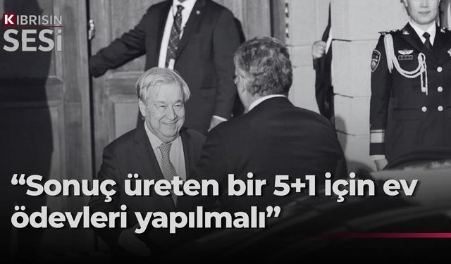 Erhürman: Çözüme giden yolun taşları doğru döşenmeli