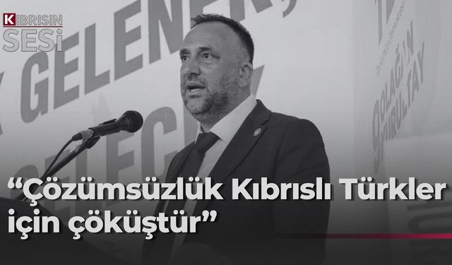 Çeler’den peş peşe dikkat çeken mesajlar: Çözümsüzlük çöküştür, UBP en büyük dersi alacak