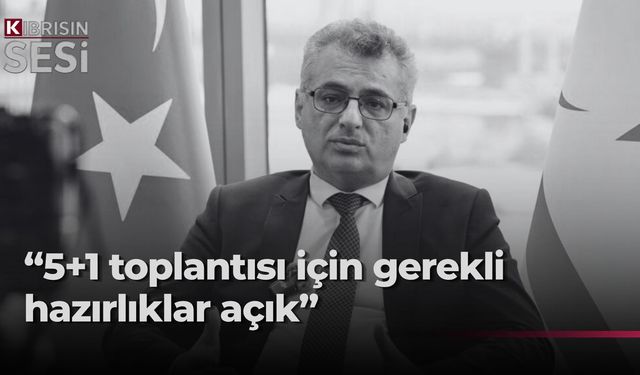 Erhürman: Guterres'in mesajı yoruma açık değil