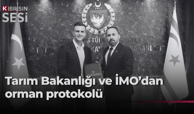 Tarım ve Doğal Kaynaklar Bakanlığı ile İnşaat Mühendisleri Odası arasında iş birliği protokolü imzalandı