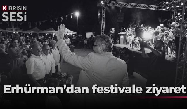 Cumhurbaşkanı Erhürman Meşale Festivali'nde