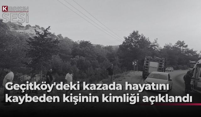 Sabah meydana gelen kazada yaşamını yitirenin 85 yaşındaki Turan Obalı olduğu açıklandı
