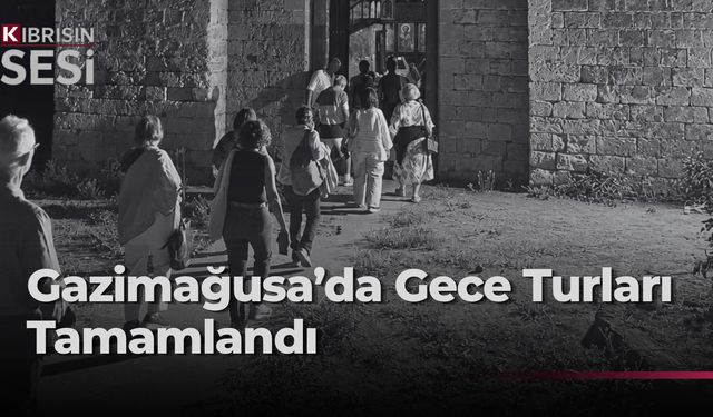 Gazimağusa Belediyesi’nin “Gece Yürüyüş Turu, Deneyimsel Yolculuk” etkinlikleri tamamlandı