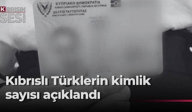96 bin 487 Kıbrıslı Türkün kimliği geçerli
