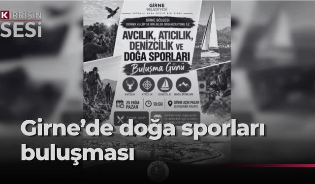 ‘Avcılık, Atıcılık, Denizcilik ve Doğa Sporları Buluşma Günü’ düzenleniyor