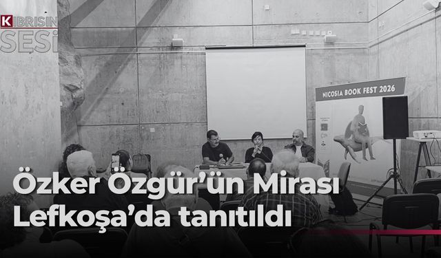 Korkmazhan, Lefkoşa Kitap Festivali’ne konuk oldu
