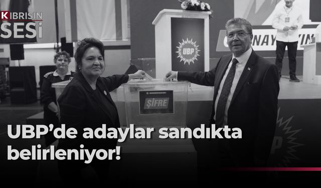 UBP’de oy kullanma işlemi devam ediyor!