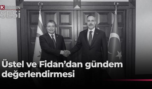 Üstel-Fidan görüşmesinde ülke ve bölgedeki son gelişmeler ele alındı