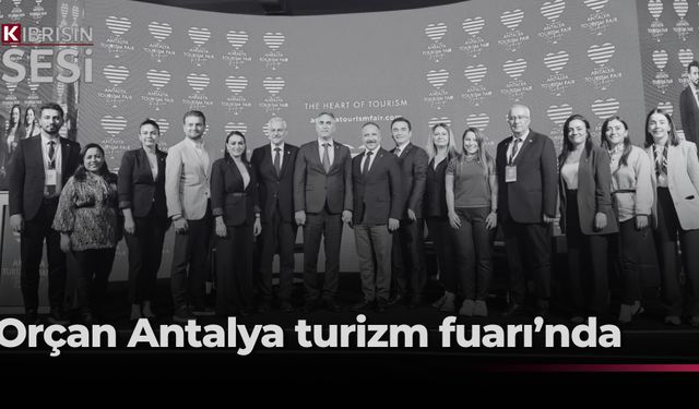 Orçan, Antalya Turizm Fuarı’na katıldı
