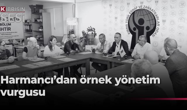 Harmancı: “LTB mali disiplin, hesap verebilirlik ve sosyal adaleti temel alan yönetim politikalarıyla ülkeye örnek bir m