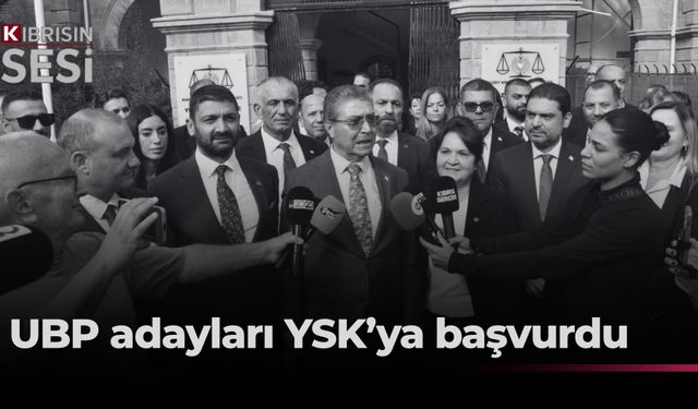UBP adayları başvurularını yaptı