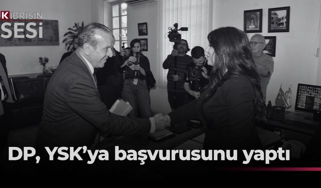 DP, 6 Aralık seçimleri için YSK’ya resmi başvurusunu yaptı